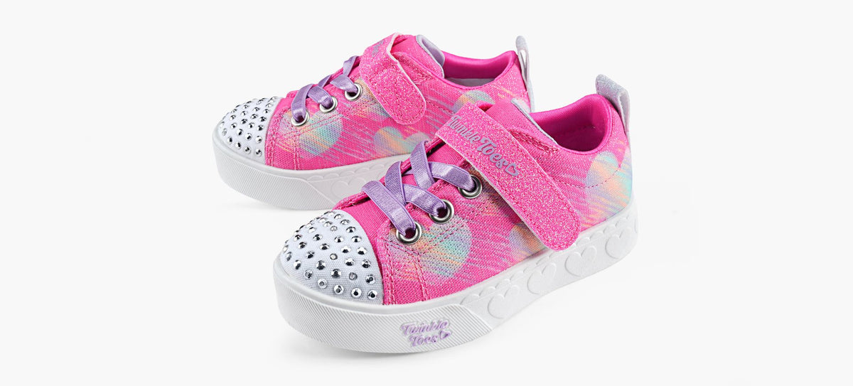 SKECHERS HEARTSTEPSHEARTSKETCH in FUCHSIA view 4