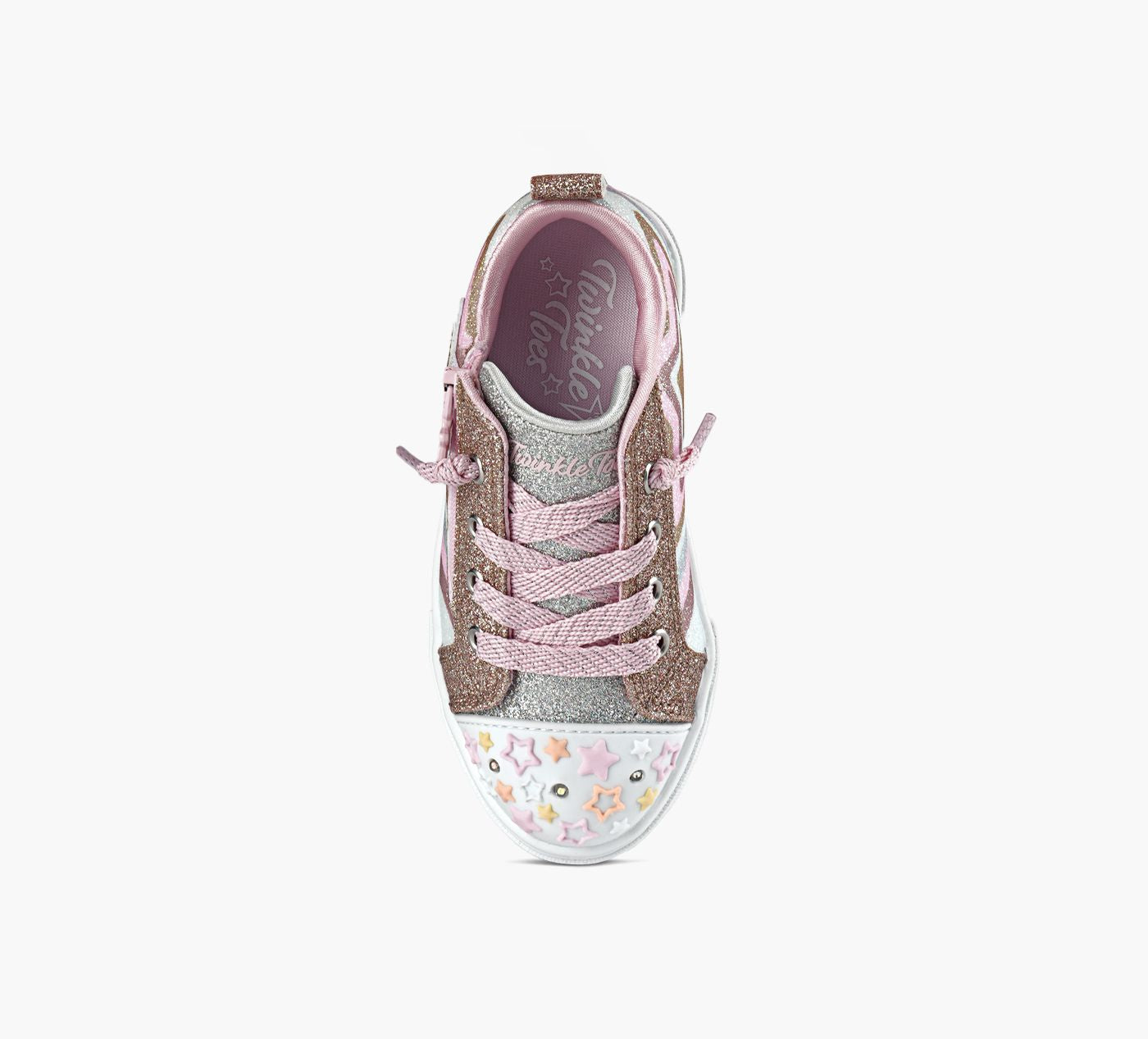 SKECHERS BASKETSTWINKLESPARKSCLATCOSMIQUE en MULTICOLORE vue 1c