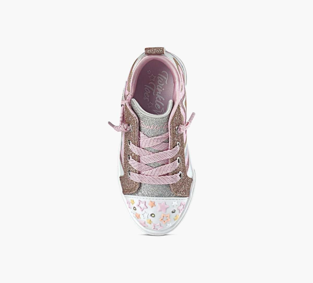 SKECHERS BASKETSTWINKLESPARKSCLATCOSMIQUE en MULTICOLORE vue 1c