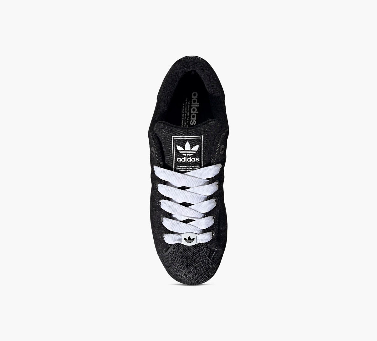 ADIDAS SUPERSTARII in BLACK view 1c