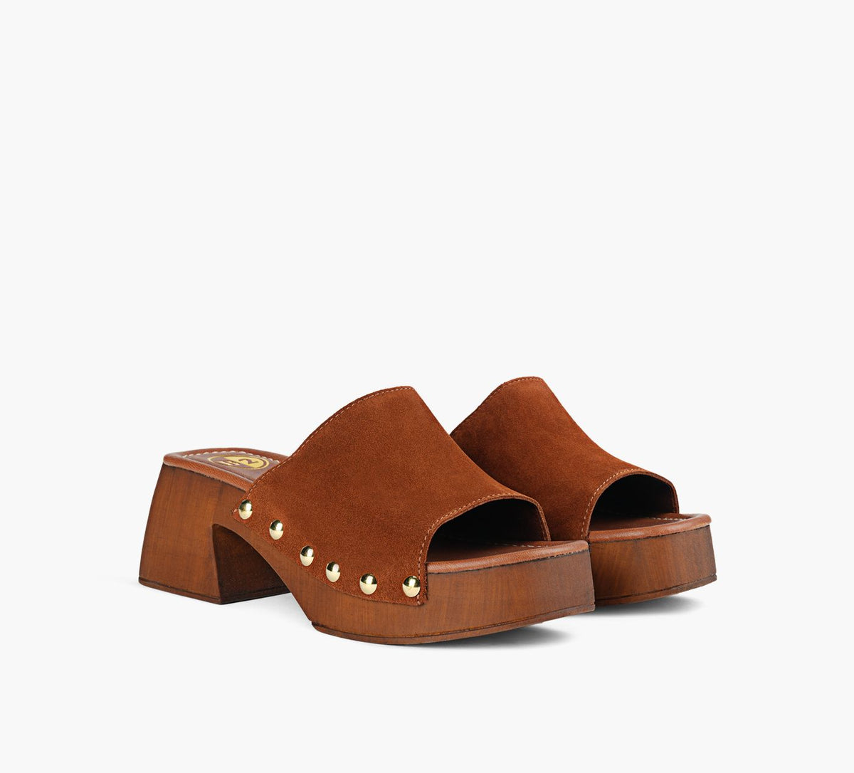 B2 MUMBAICLOGSANDAL in TAN view 2