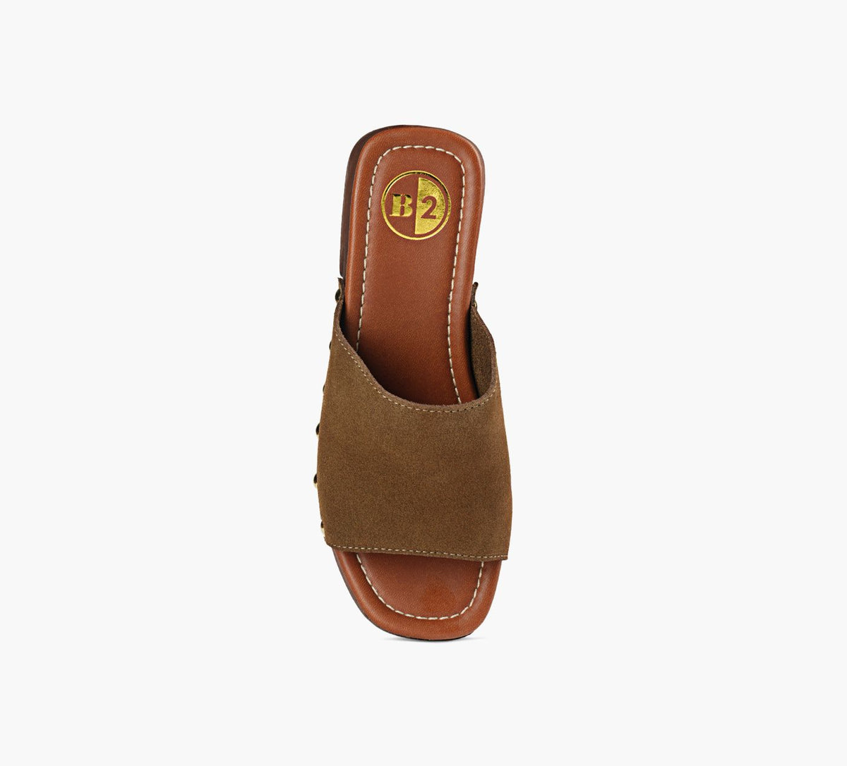 B2 MUMBAICLOGSANDAL in KHAKI view 1c