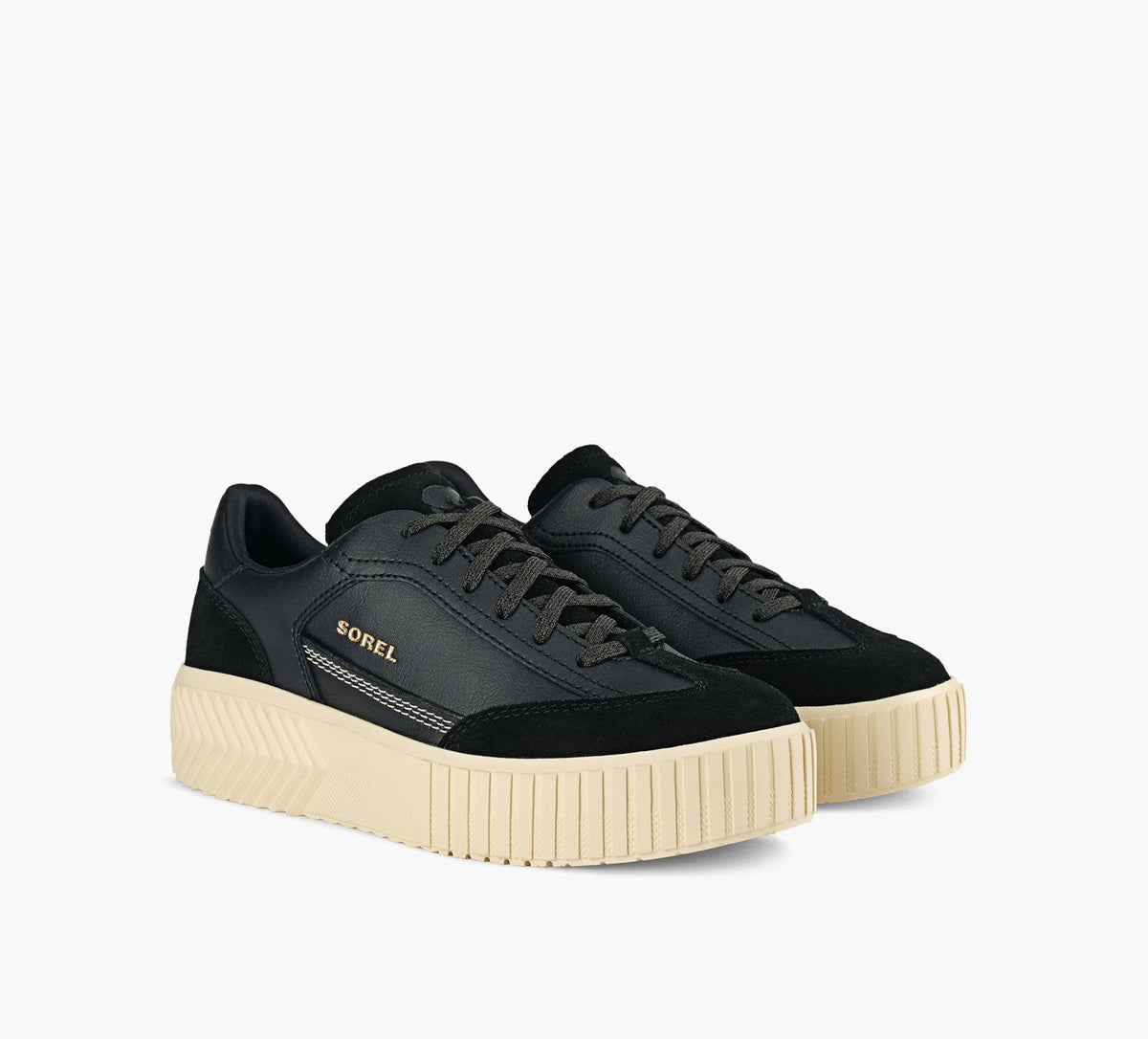 SOREL BASKETONAAVETTOE en NOIR vue 2