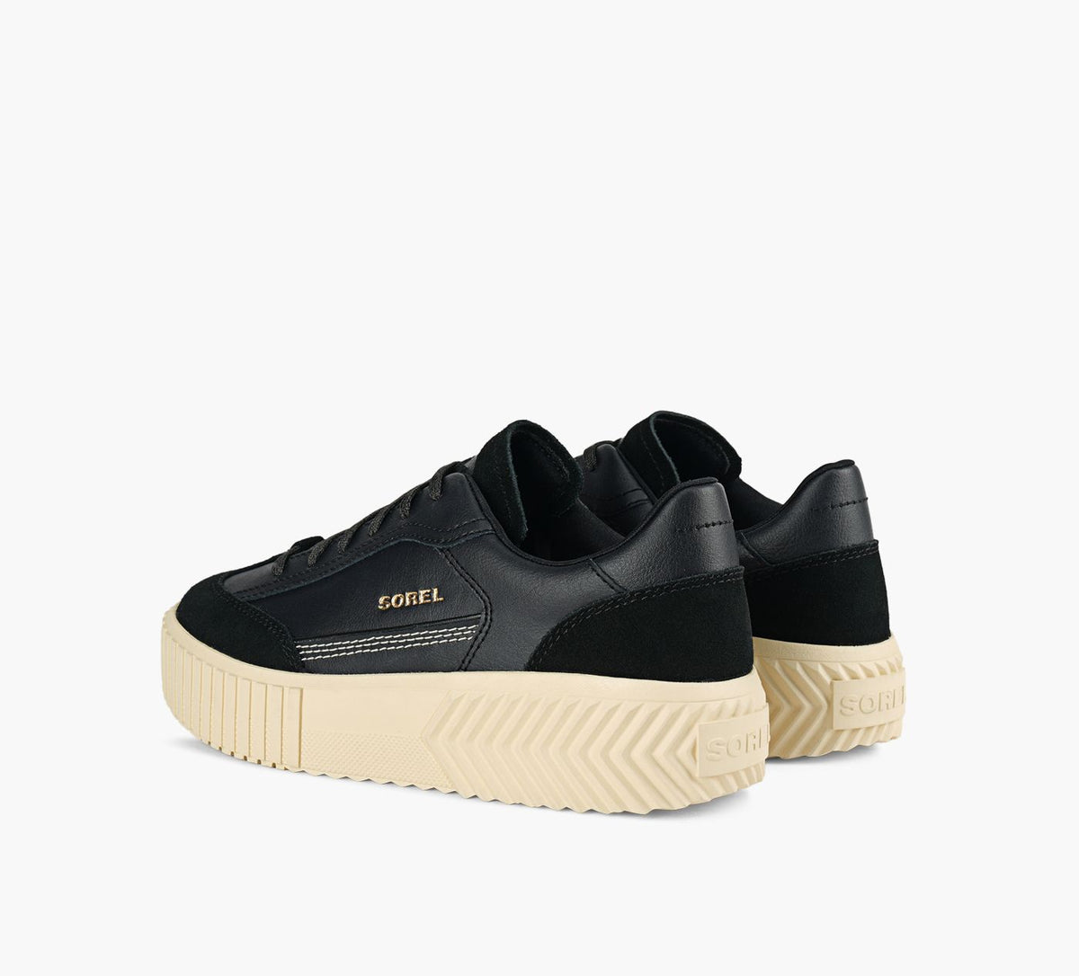 SOREL BASKETONAAVETTOE en NOIR vue 3