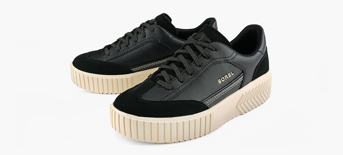 SOREL BASKETONAAVETTOE en NOIR vue 4