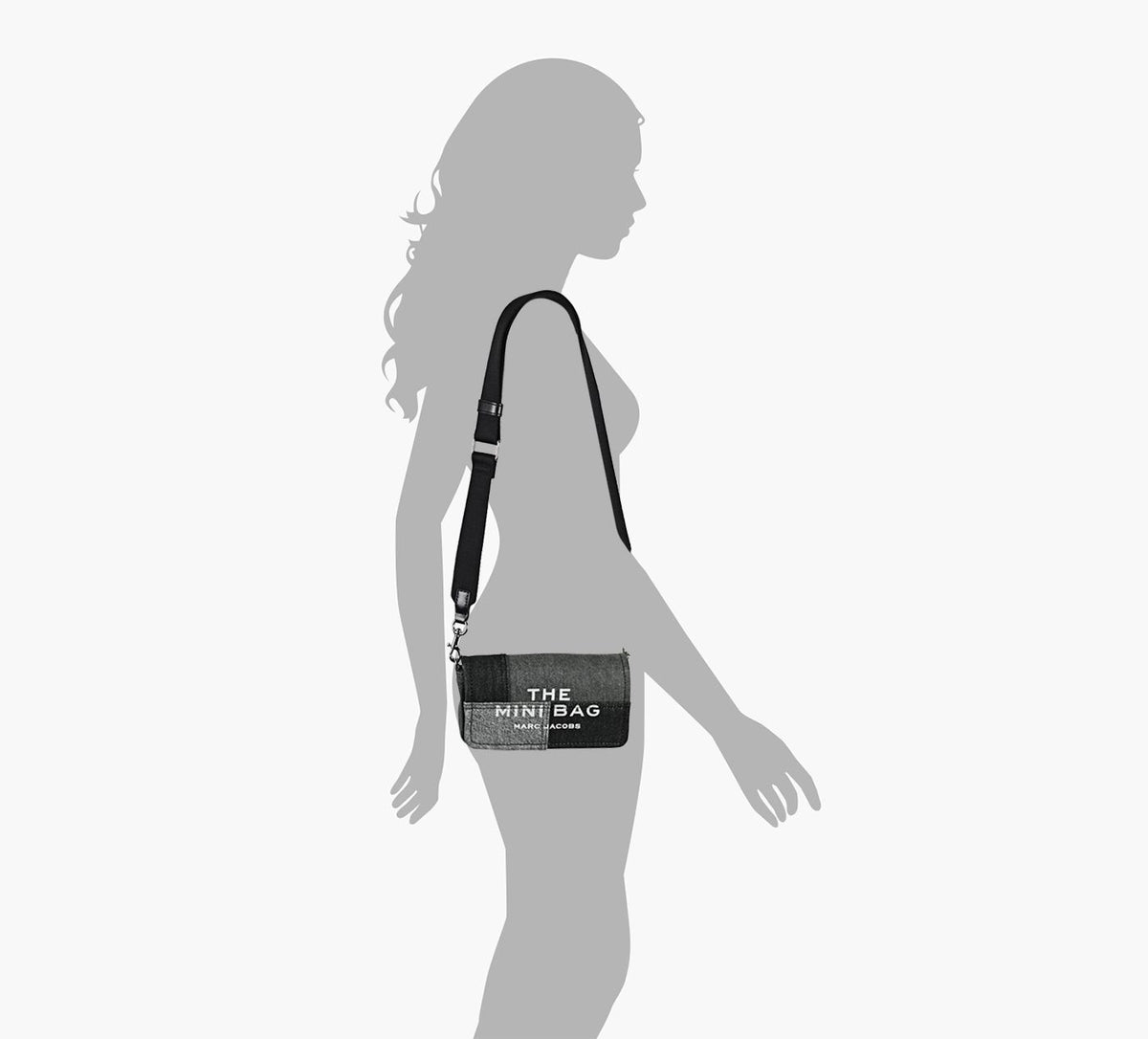 MARC JACOBS THEMINIBAG in BLACK view 2