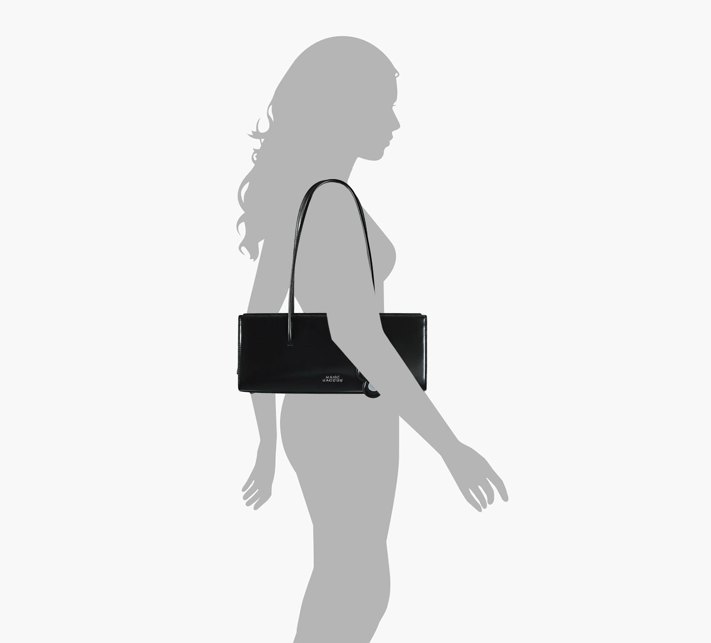 MARC JACOBS THEMIRRORSATCHEL in BLACK view 2