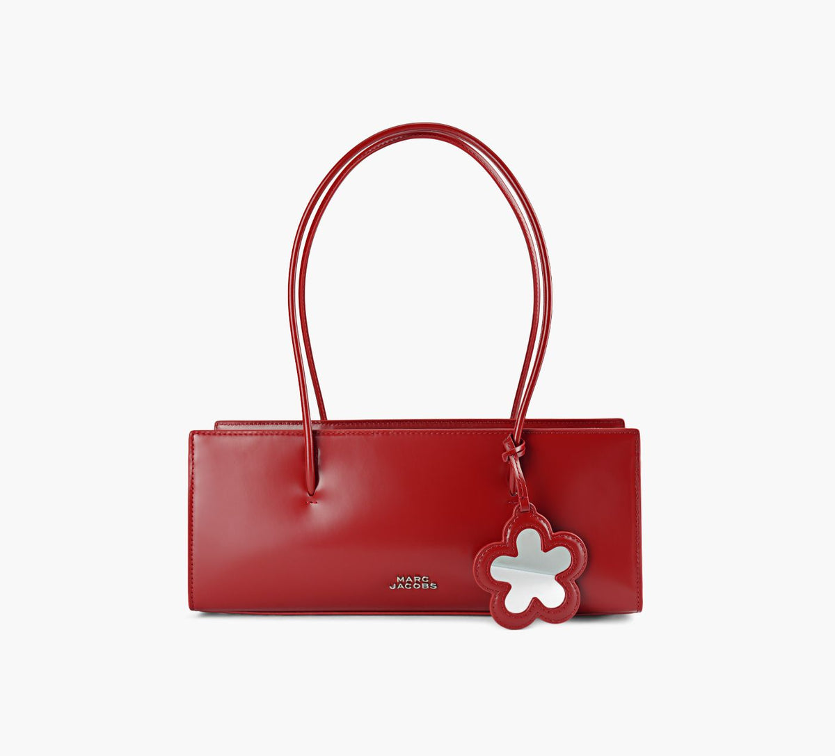 MARC JACOBS THEMIRRORSATCHEL in BURGUNDY