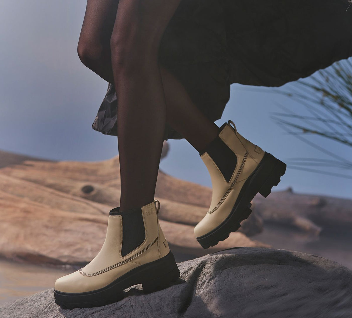 SOREL JOANFRWDBOTTECHELSEA en BEIGE vue 9