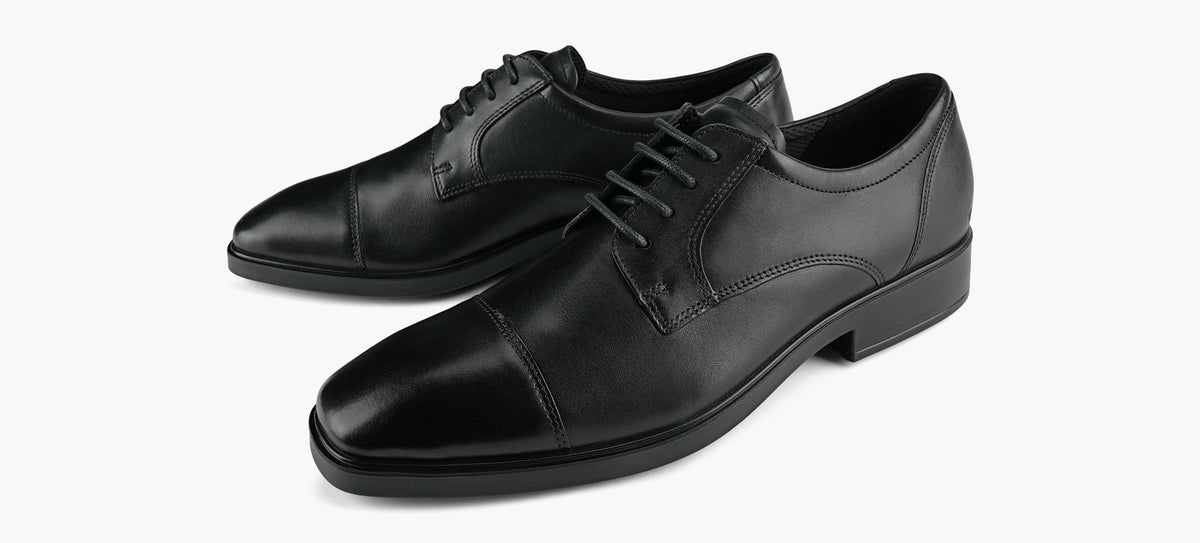 ECCO METROPOLEMILANMCAPTOE in BLACK view 4