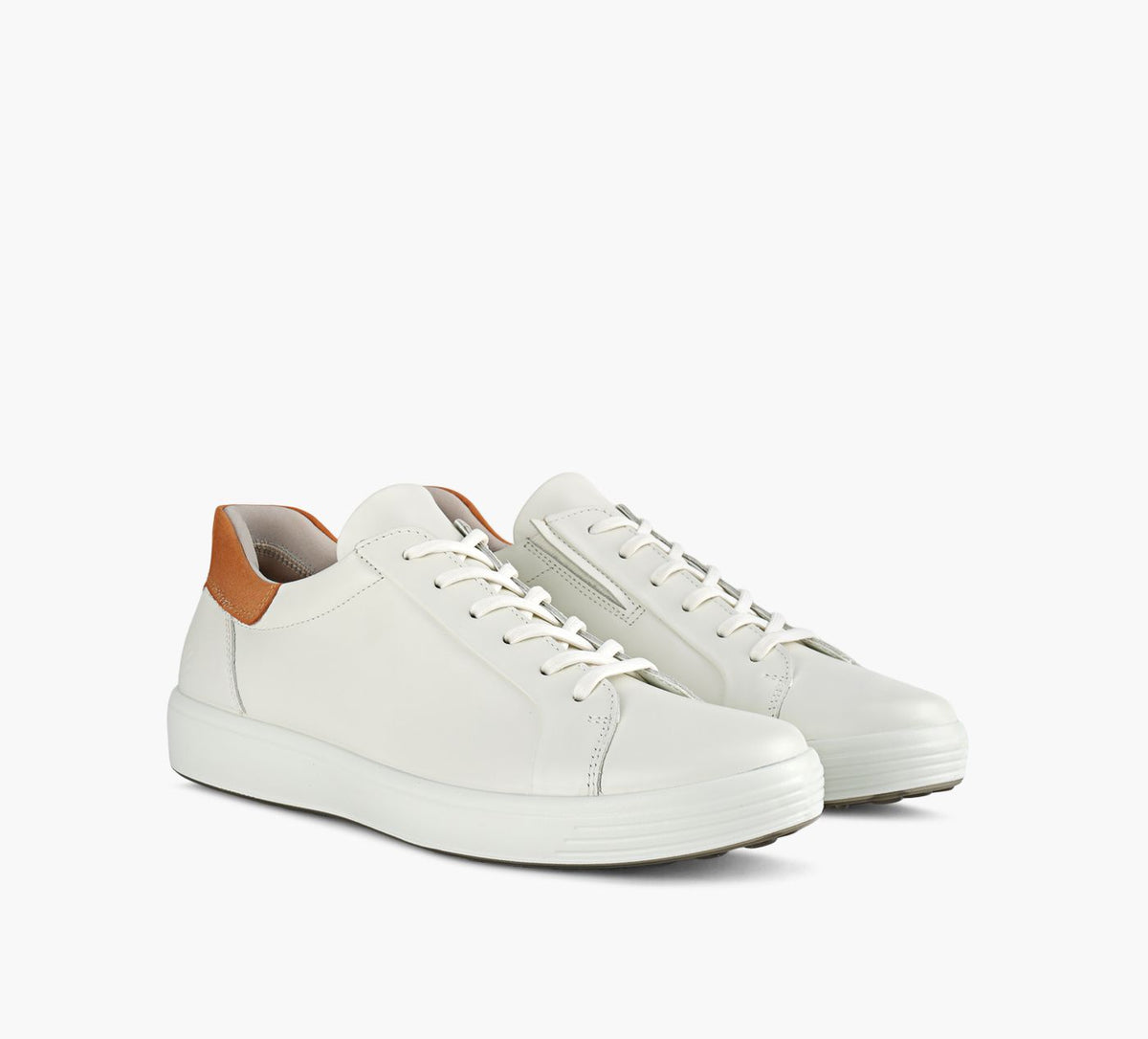 ECCO SOFT7MEASYSLIPLACE in WHITE view 2