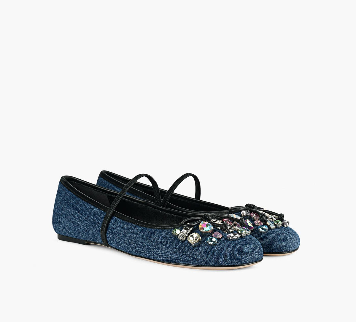MARC JACOBS BALLERINETHESABRINA en BLEU vue 2