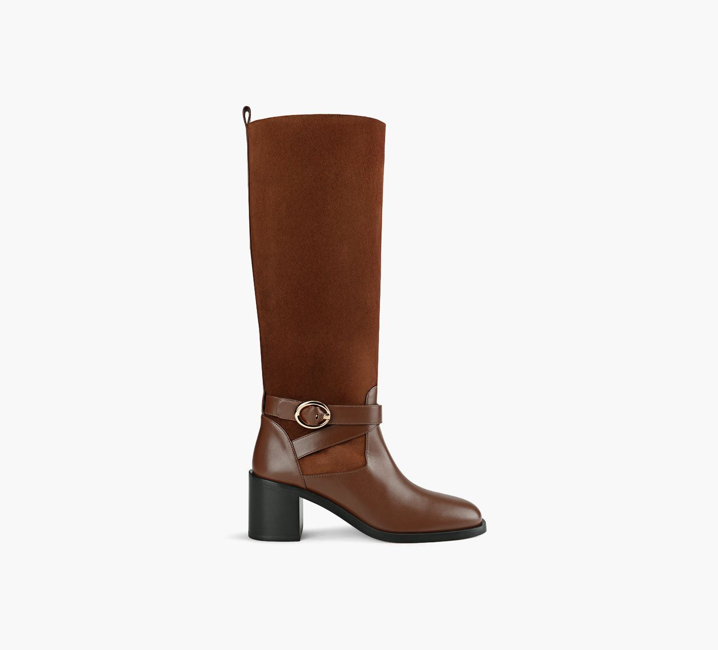 STUART WEITZMAN BENNIRIDINGBOOT55 in TAN