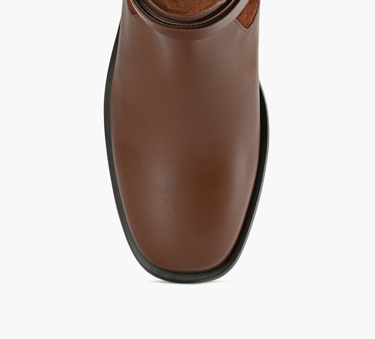 STUART WEITZMAN BENNIRIDINGBOOT55 in TAN view 1c