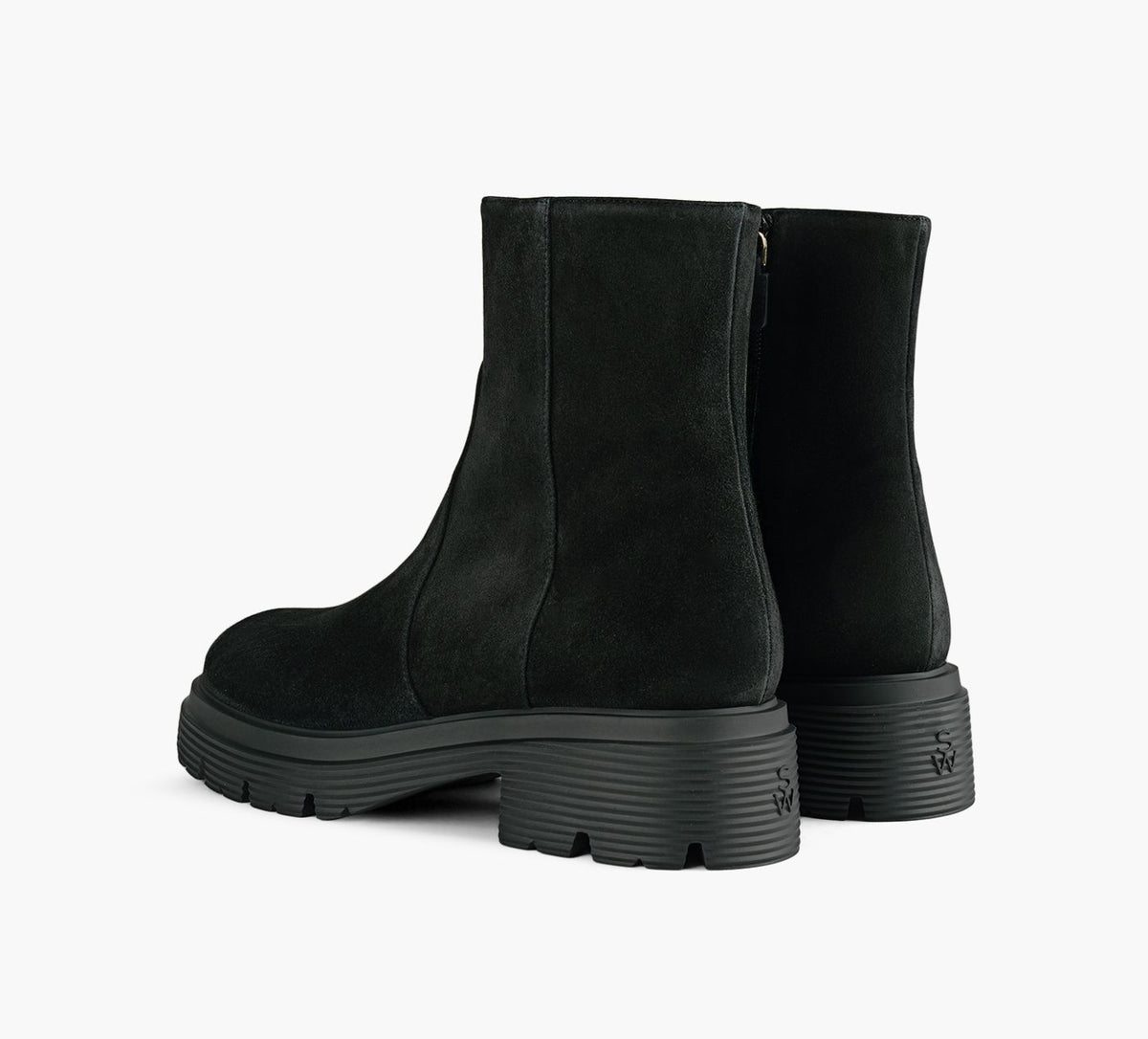 STUART WEITZMAN BOTTINEFERMETURECLAIRHUDSONLITE en NOIR vue 3