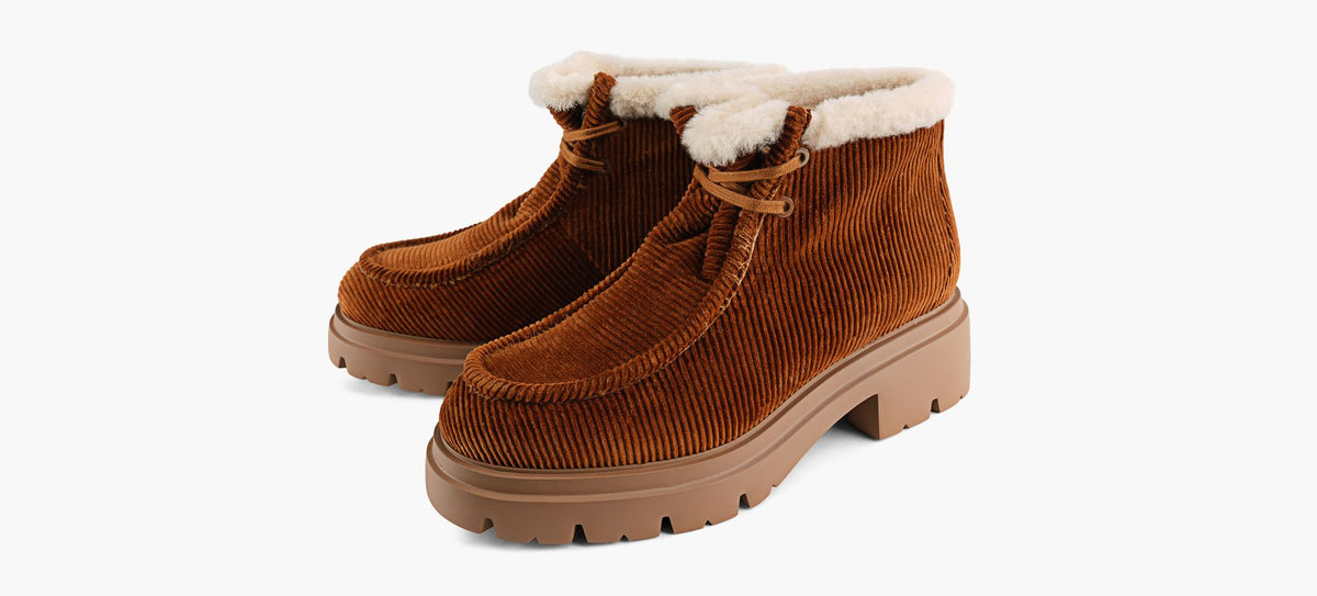 STUART WEITZMAN CHUKKAENPEAURETOURNEHUDSON en TAN vue 4