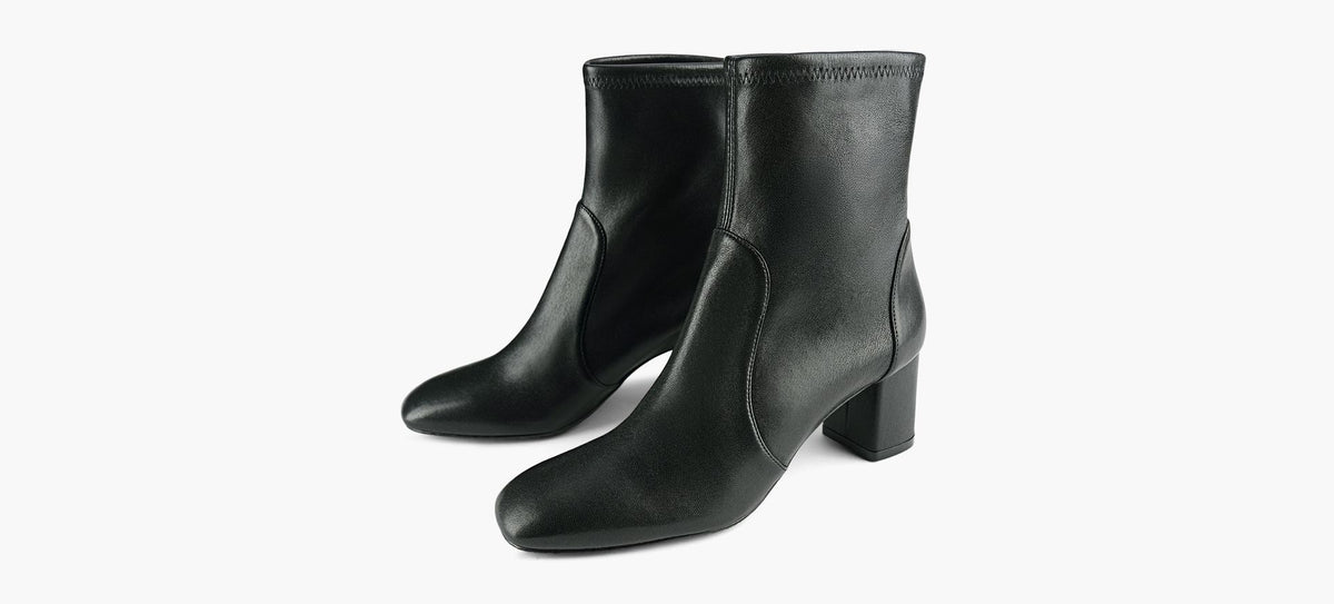 STUART WEITZMAN 60STRETCHBOOTIE in BLACK view 4