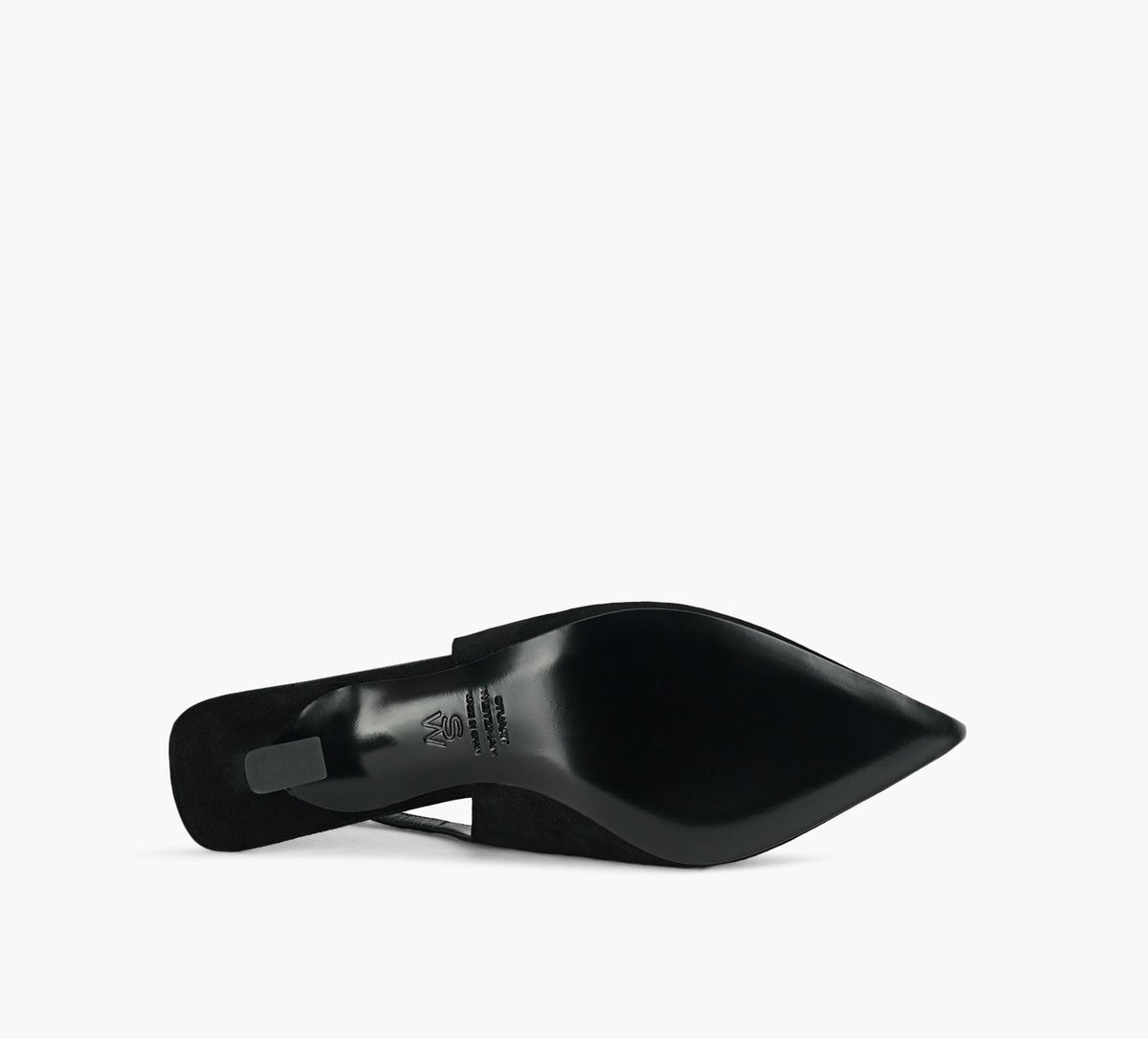 STUART WEITZMAN VINNIE50STRAPPUMP in BLACK view 6