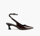 STUART WEITZMAN VINNIE50STRAPPUMP in TAN