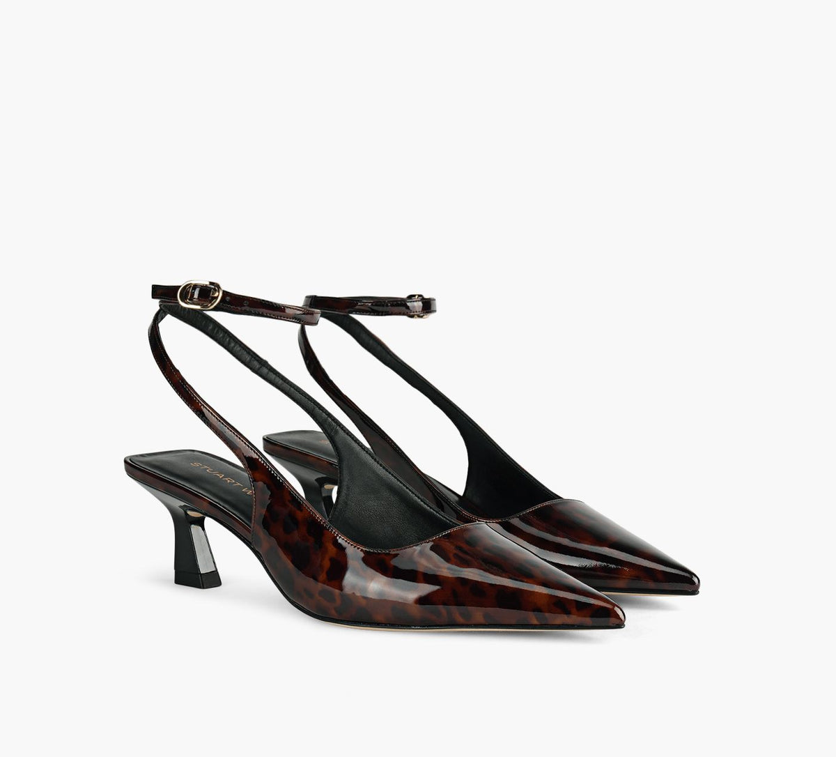 STUART WEITZMAN VINNIE50STRAPPUMP in TAN view 2