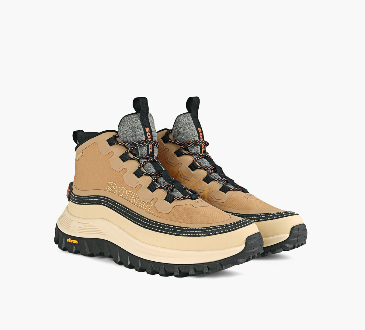SOREL CALLSIGNHORIZONMIDGTX in TAN view 2