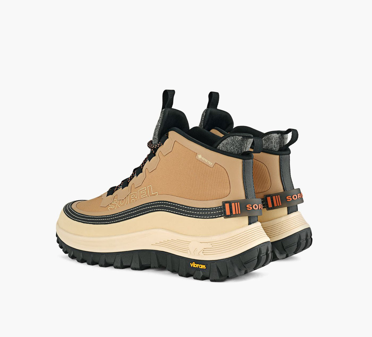 SOREL CALLSIGNHORIZONMIDGTX in TAN view 3