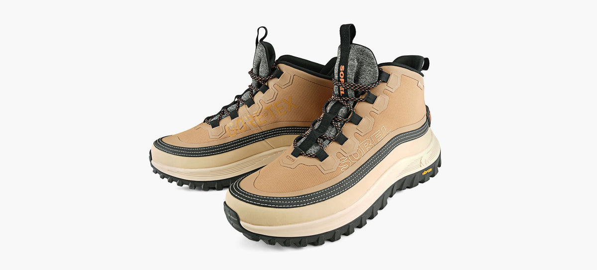 SOREL CALLSIGNHORIZONMIDGTX in TAN view 4