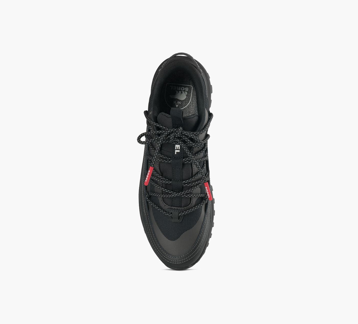 SOREL CALLSIGNHORIZONLOWGTXCHAUSSUREDESPORTIMPERMABLE en NOIR vue 1c
