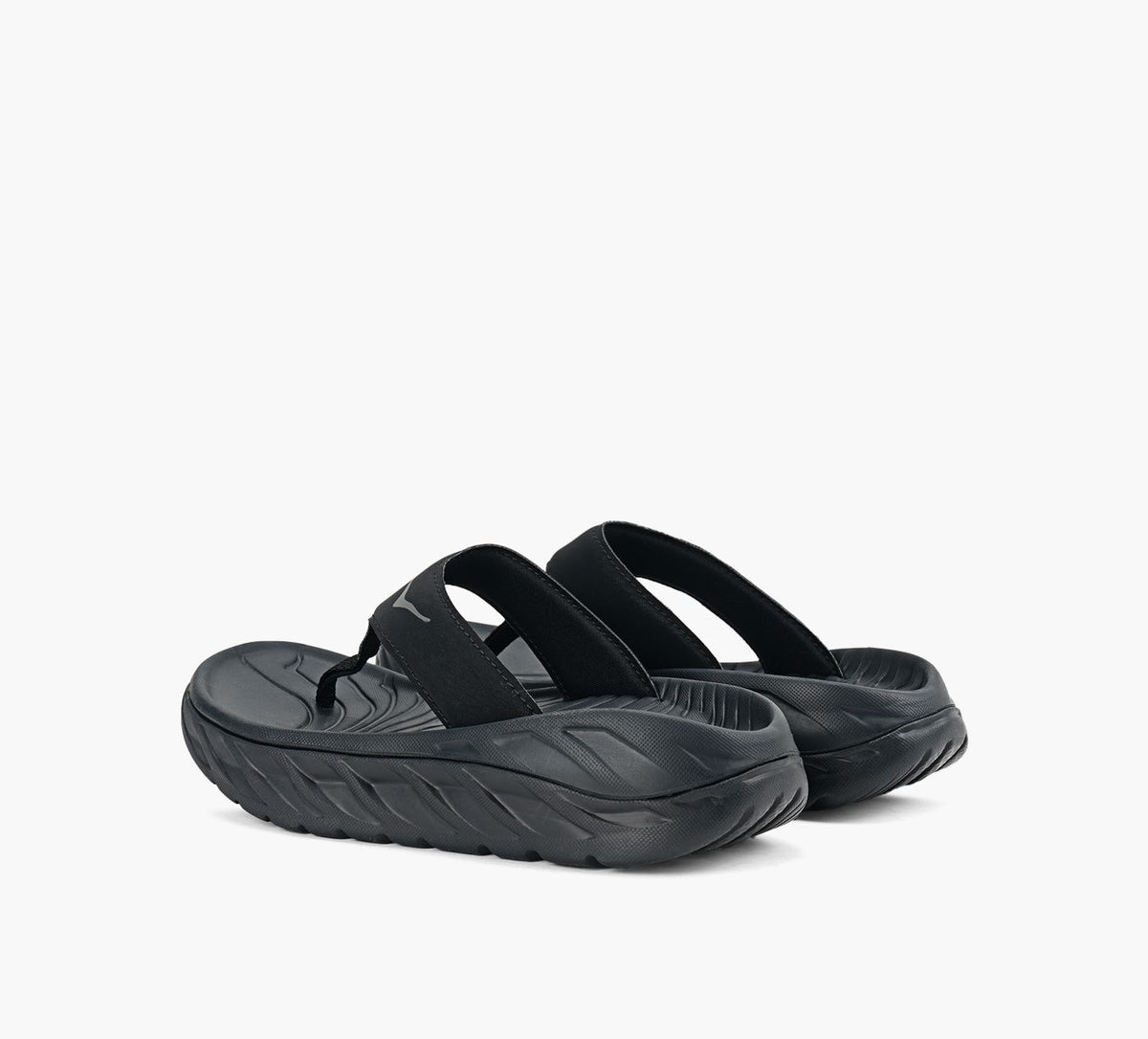 HOKA ORARECOVERYFLIP in BLACK view 3