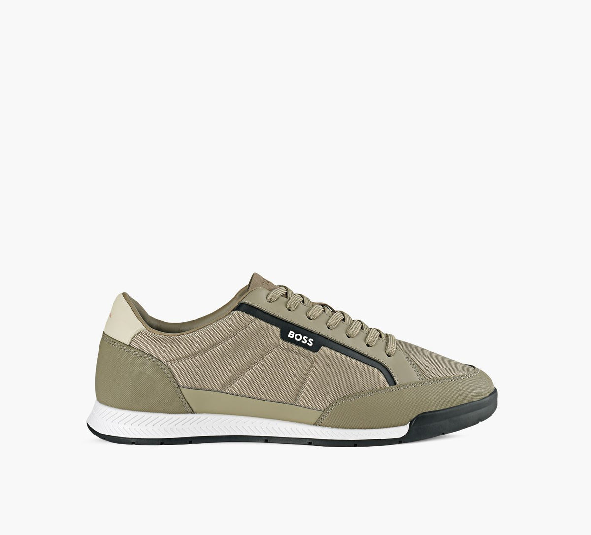 BOSS | BASKET À PROFIL BAS NITAN | TAUPE | HOMMES