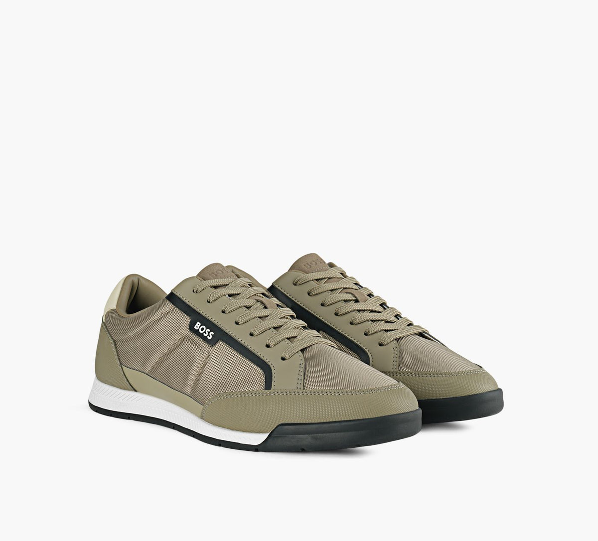 BOSS BASKETPROFILBASNITAN en TAUPE vue 2