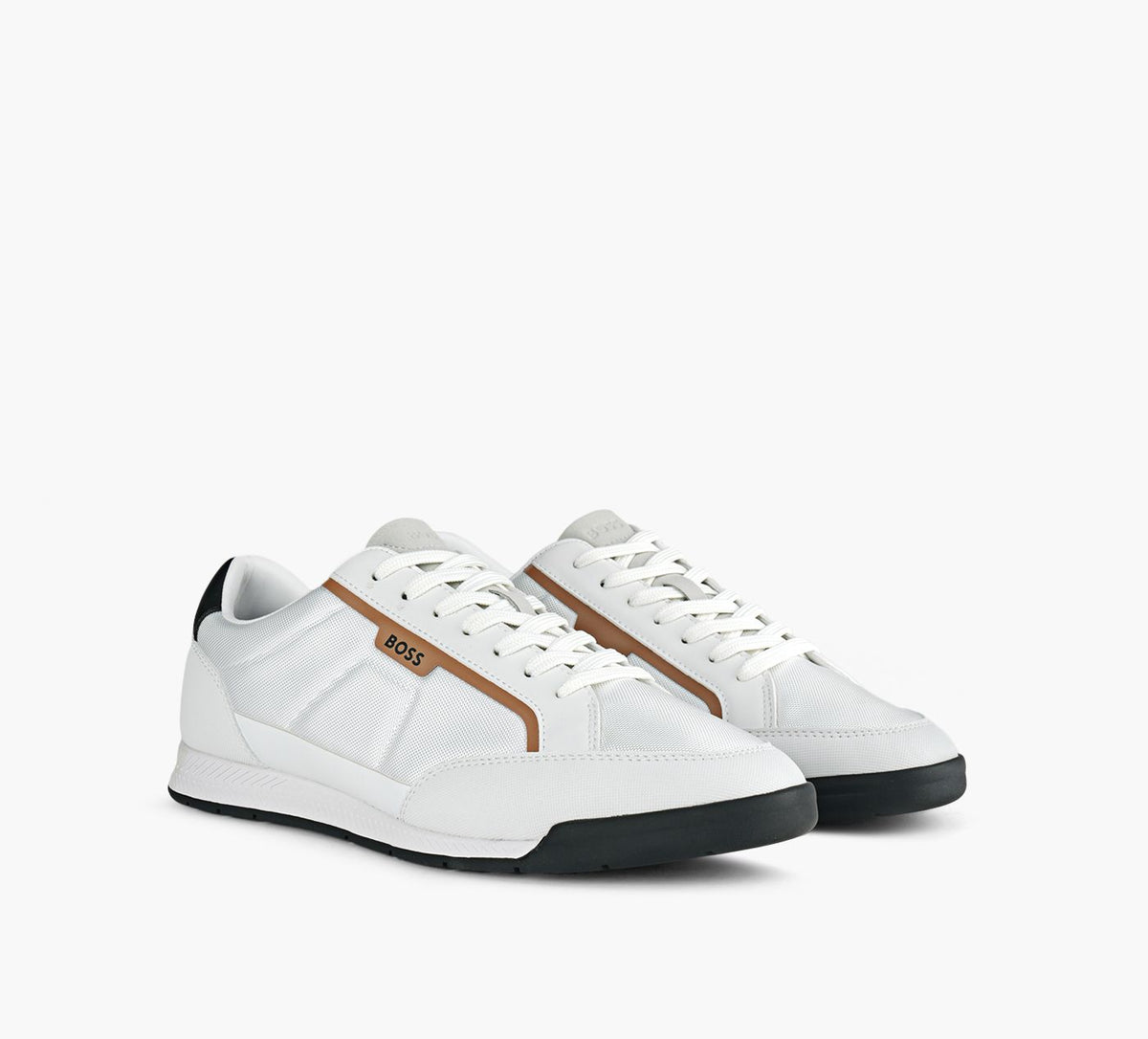 BOSS NITANLOWPROFILESNEAKER in WHITE view 2