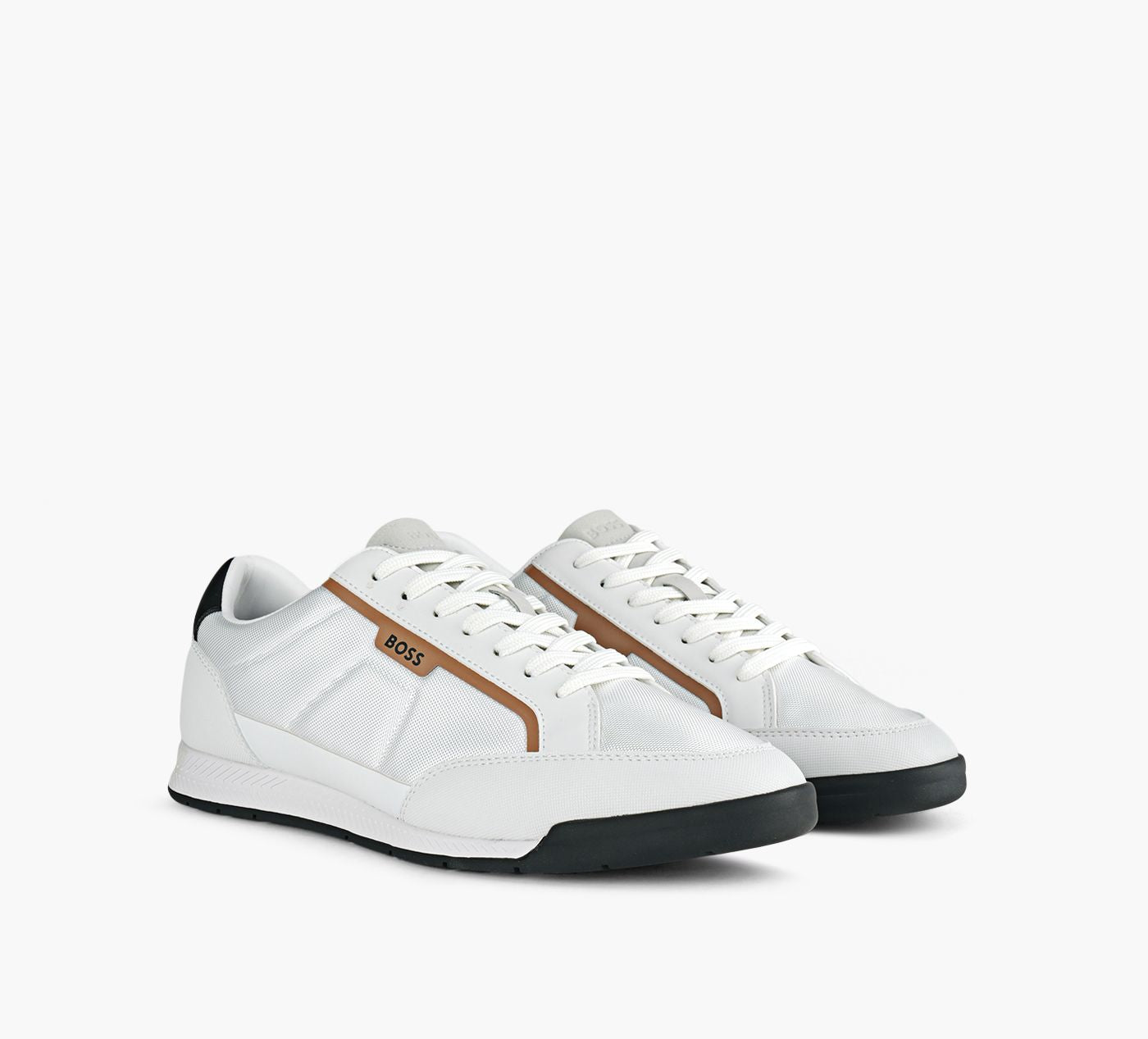 BOSS NITANLOWPROFILESNEAKER in WHITE view 2