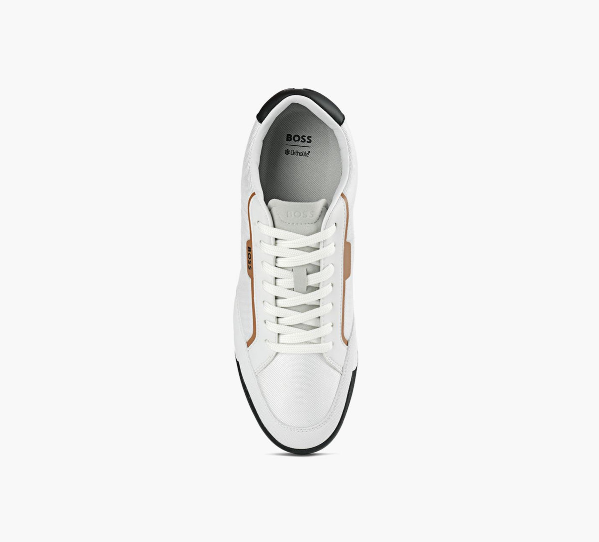 BOSS NITANLOWPROFILESNEAKER in WHITE view 1c