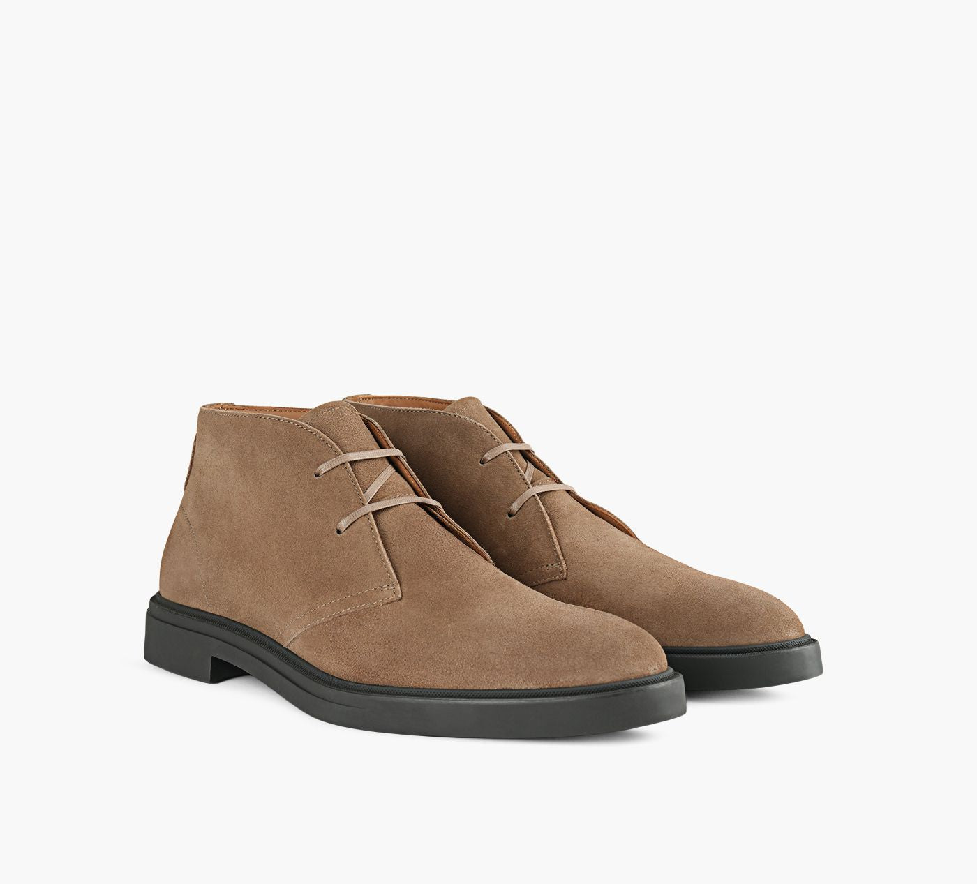 BOSS CALEVDESERTBOOT in TAUPE view 2