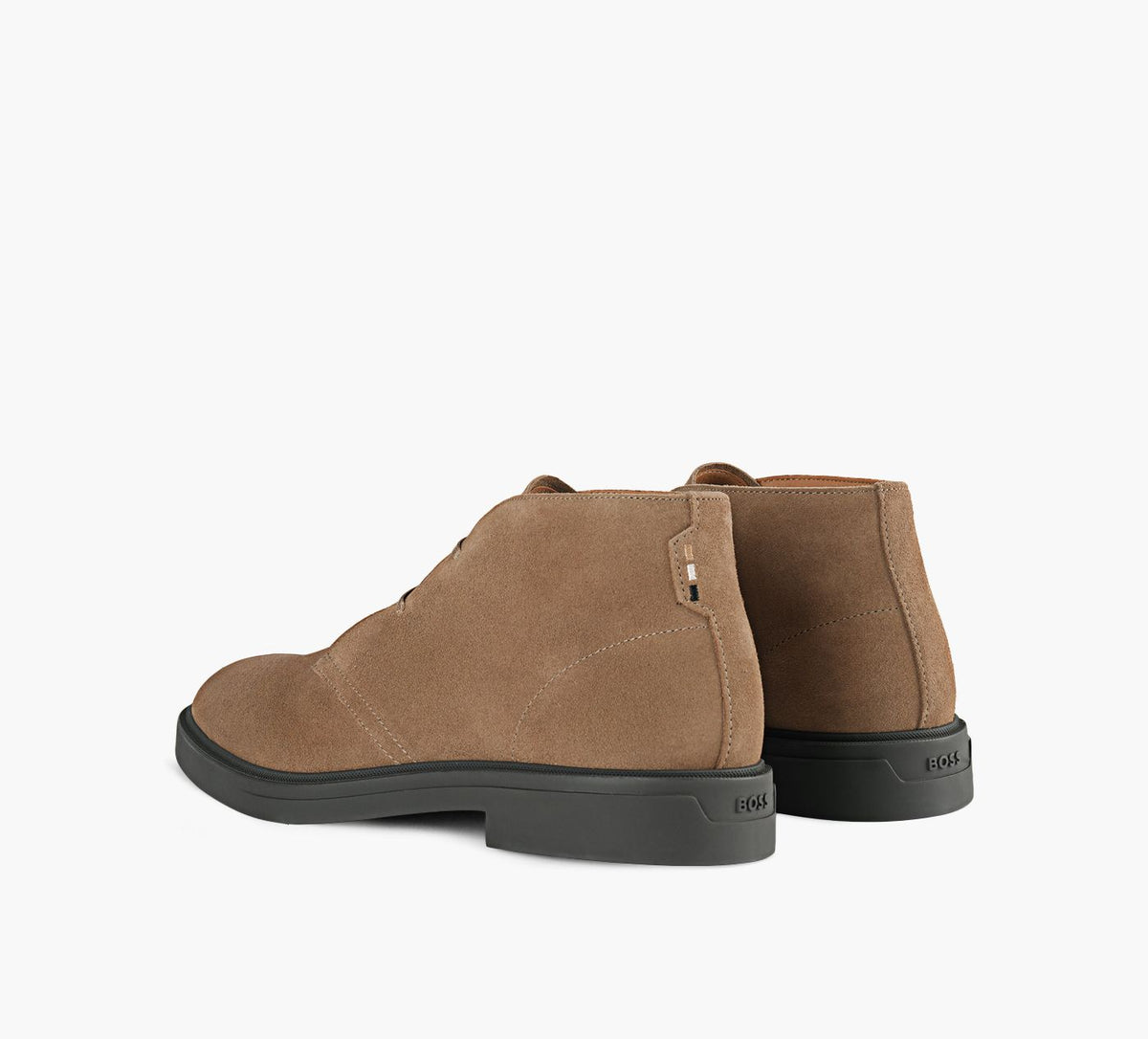 BOSS CALEVDESERTBOOT in TAUPE view 3
