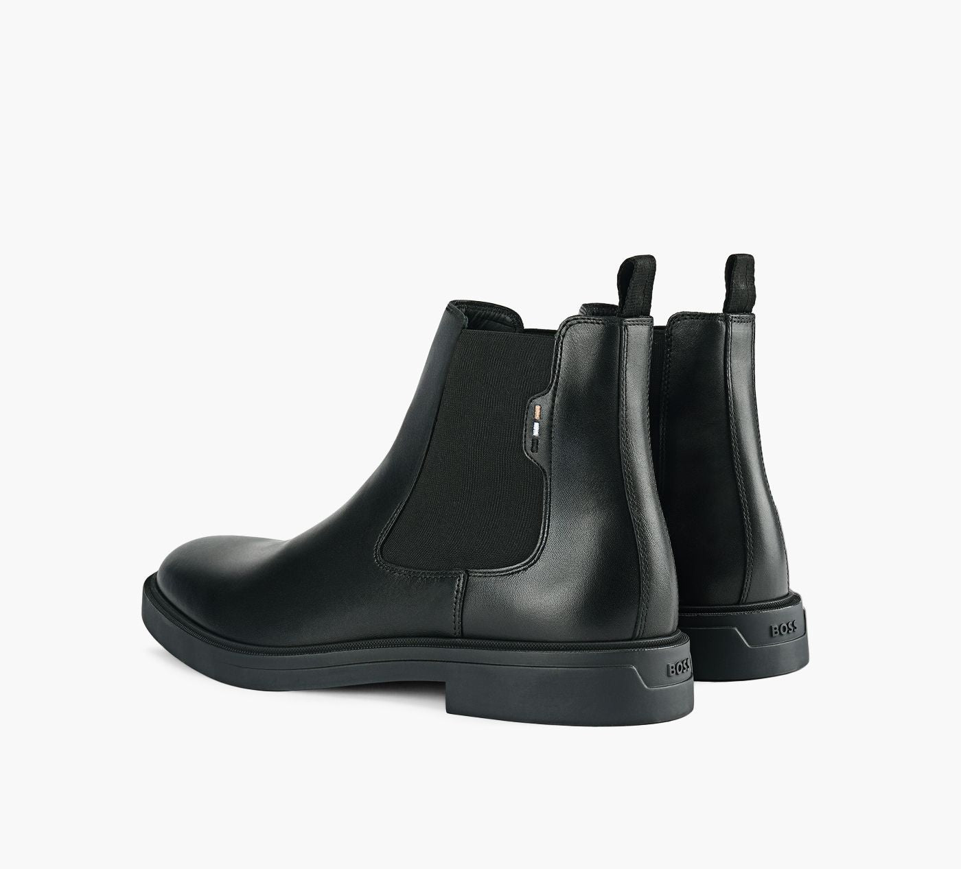BOSS CALEVCHELSEABOOT in BLACK view 3