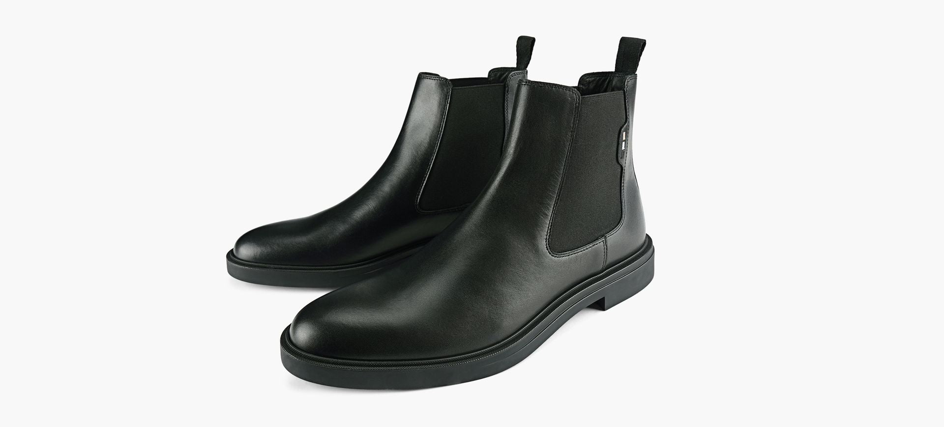 BOSS CALEVCHELSEABOOT in BLACK view 4