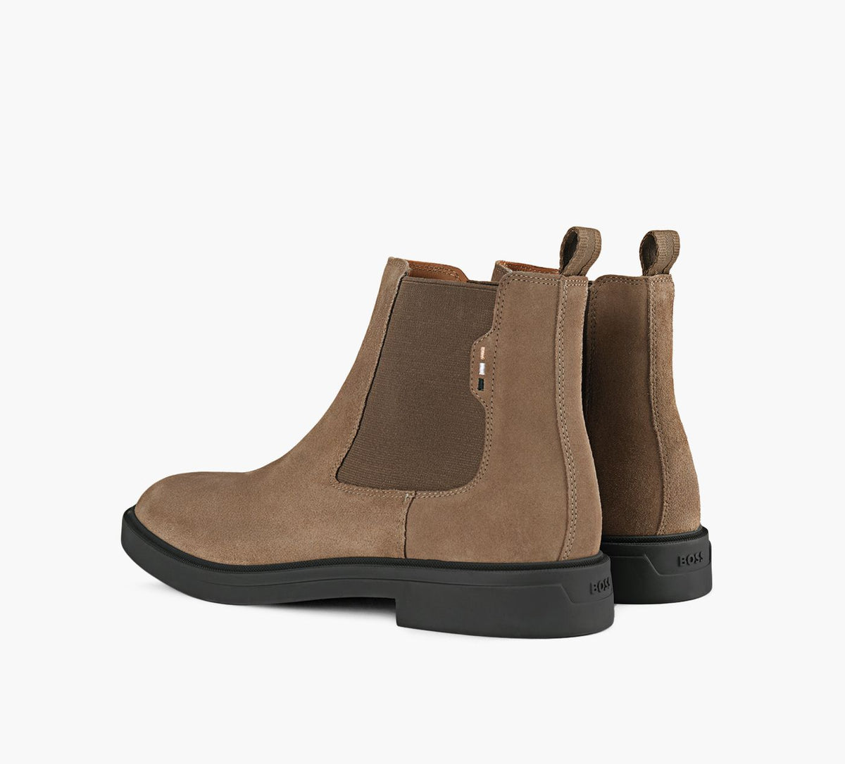 BOSS CALEVCHELSEABOOT in TAUPE view 3