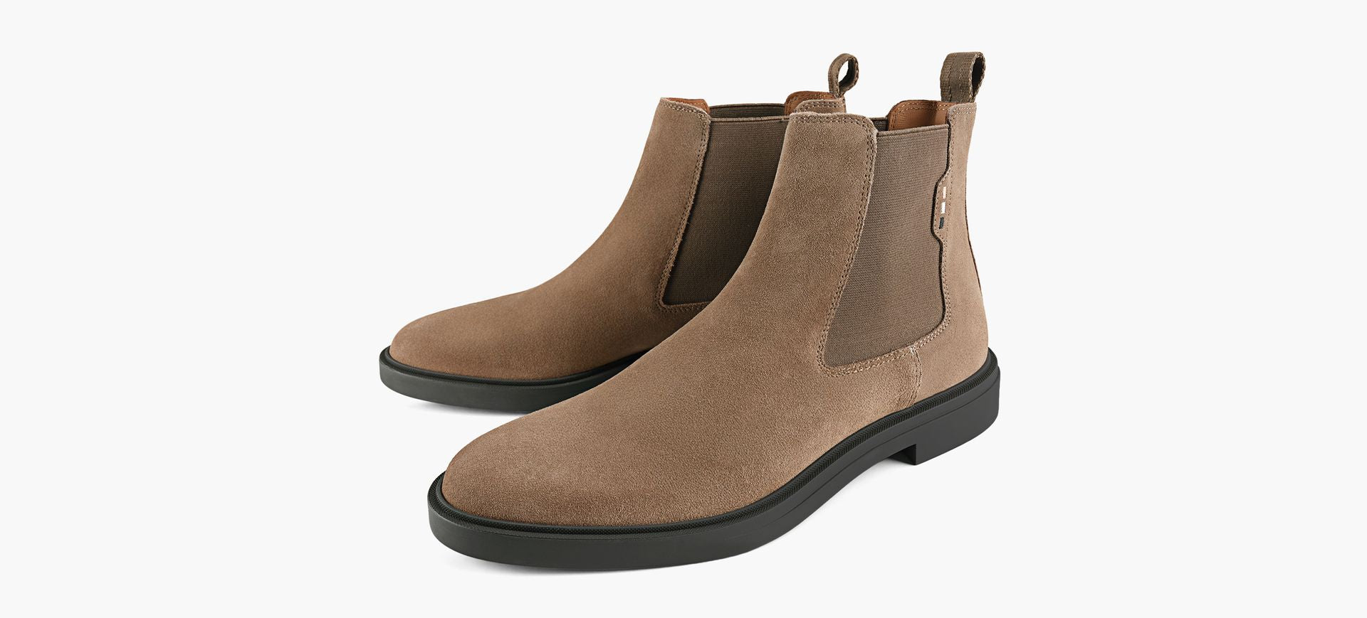 BOSS CALEVCHELSEABOOT in TAUPE view 4