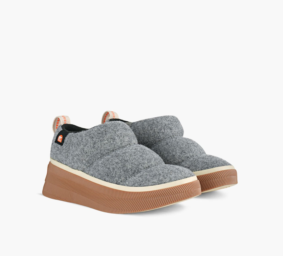 SOREL OUTNABOUTIVMINIPUFFWATERPROOF in GREY view 2