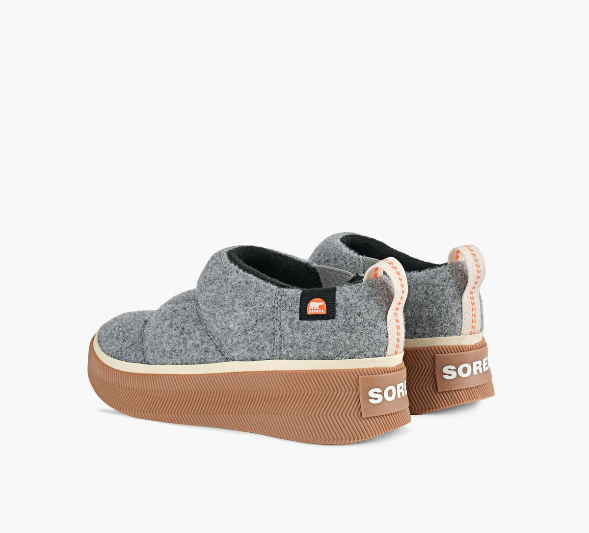 SOREL OUTNABOUTIVMINIPUFFWATERPROOF in GREY view 3