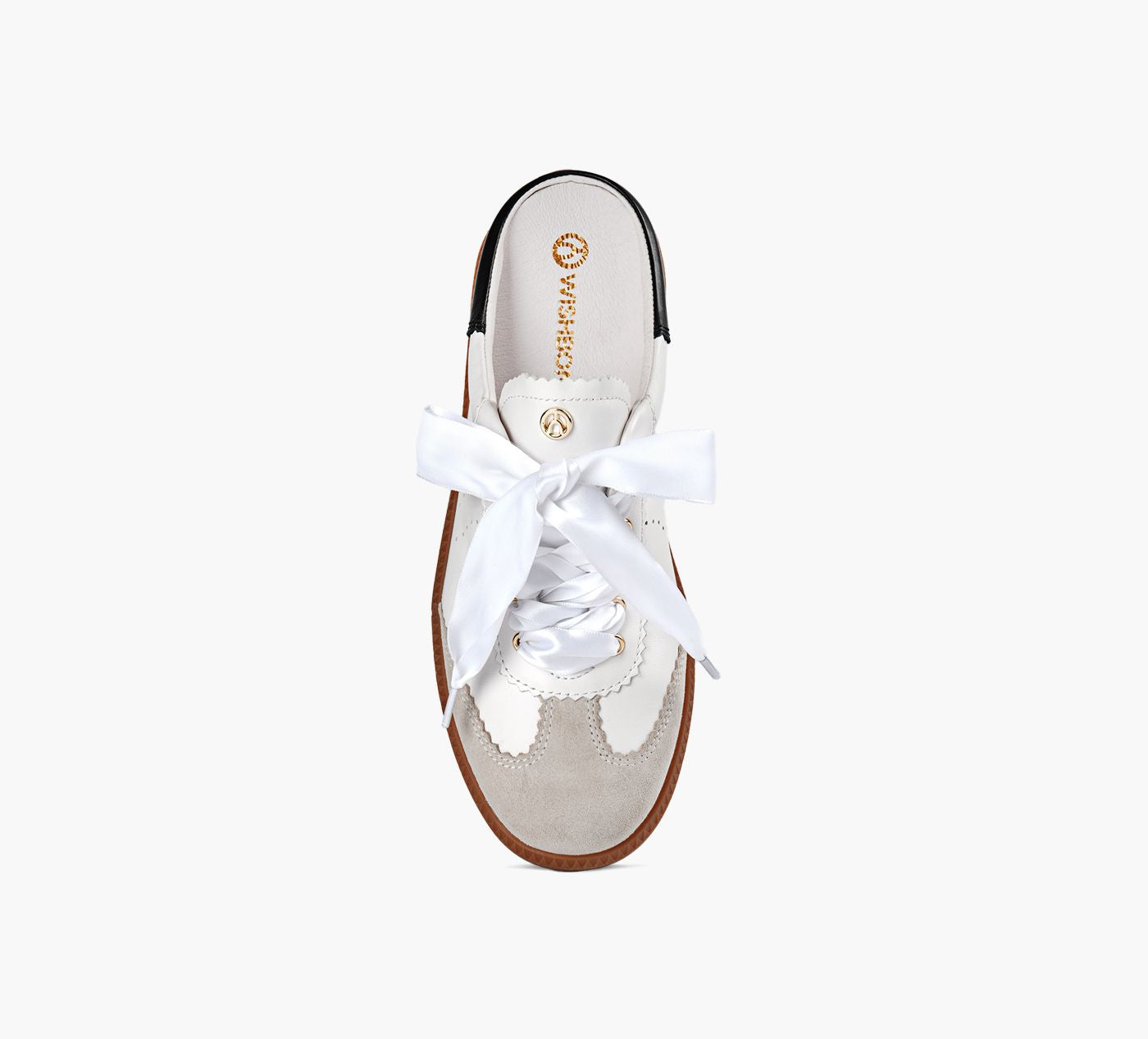 WISHBONE ANGELM en BLANC vue 1c