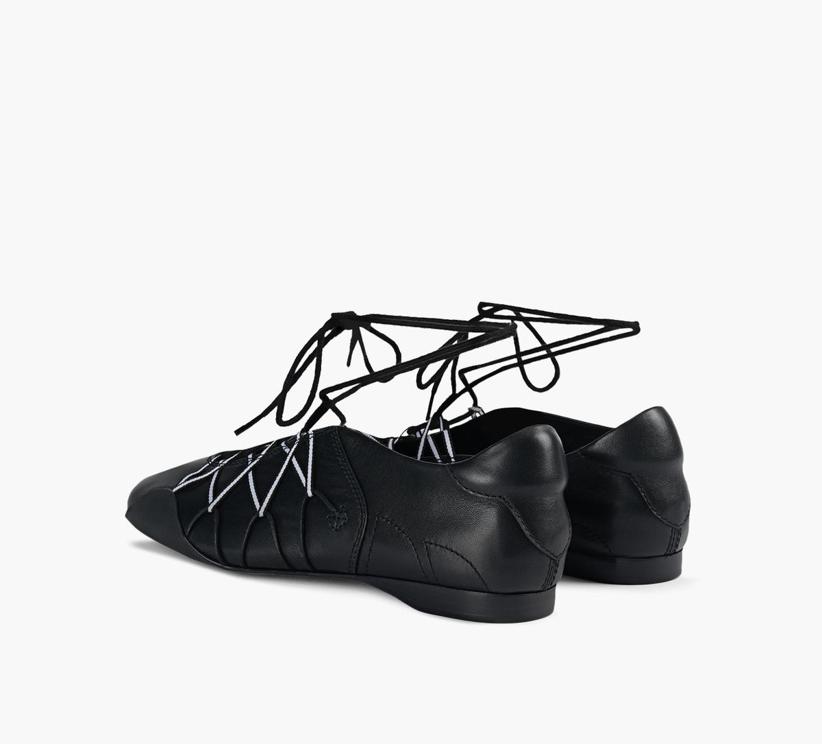 B2 CATANIABALLERINASNEAKER in BLACK view 3