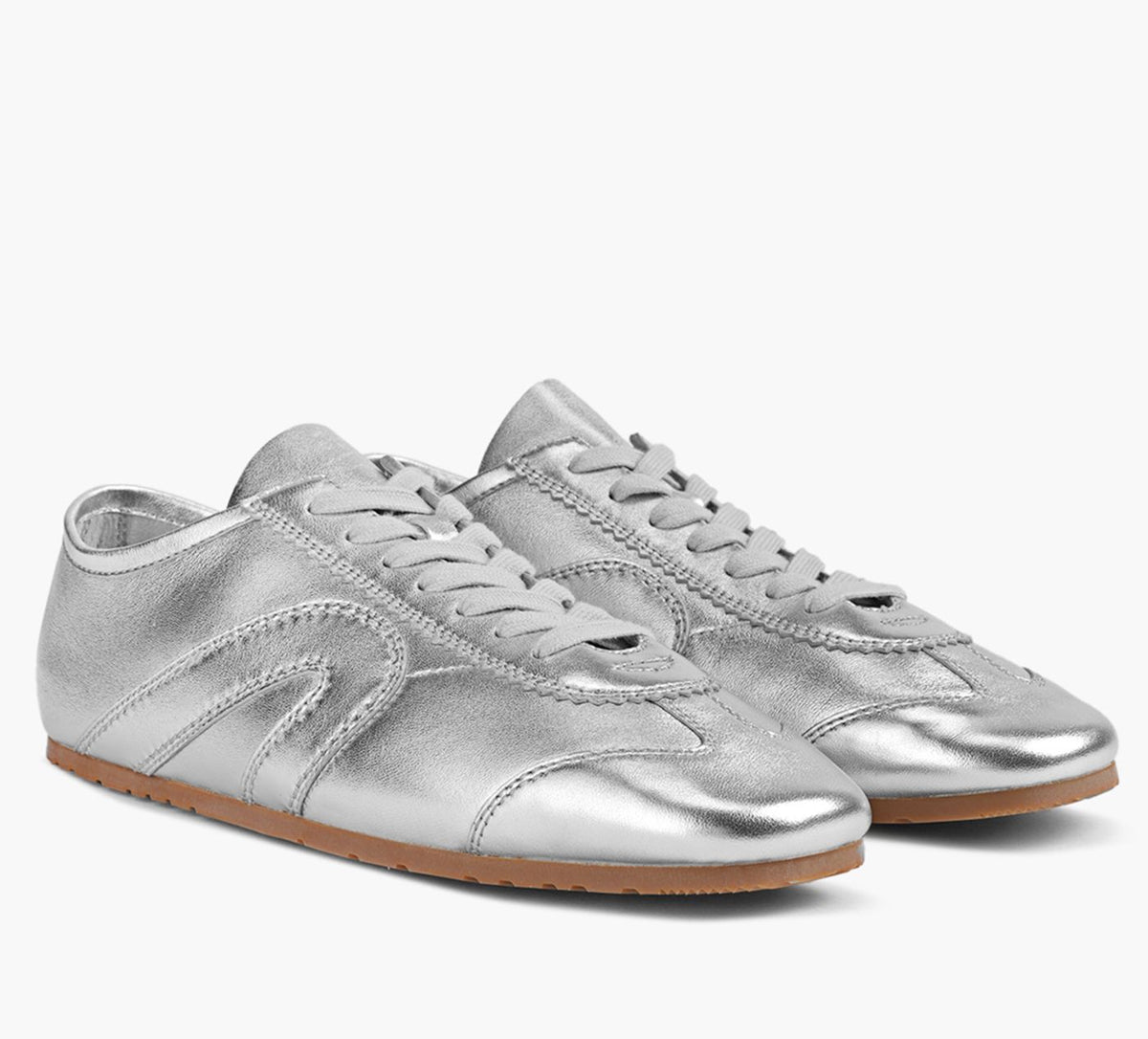 B2 MATERASNEAKER in SILVER view 2