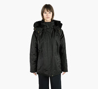 MOOSE KNUCKLES MANTEAUGOLDSERIESSATIN3Q en NOIR