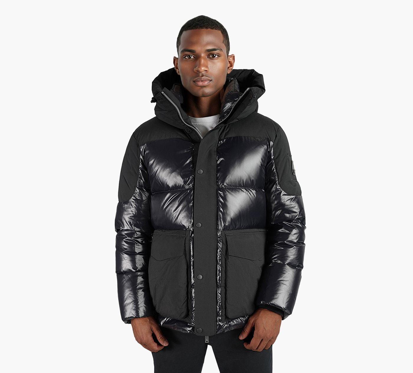MOOSE KNUCKLES BRIAR3QPUFFER in BLACK