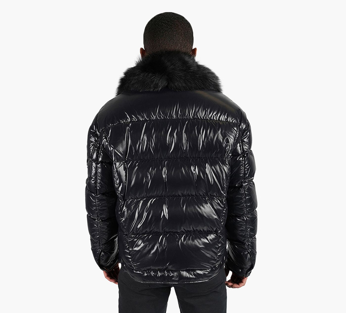MOOSE KNUCKLES BRIARSHIRTJACKET in BLACK view 4