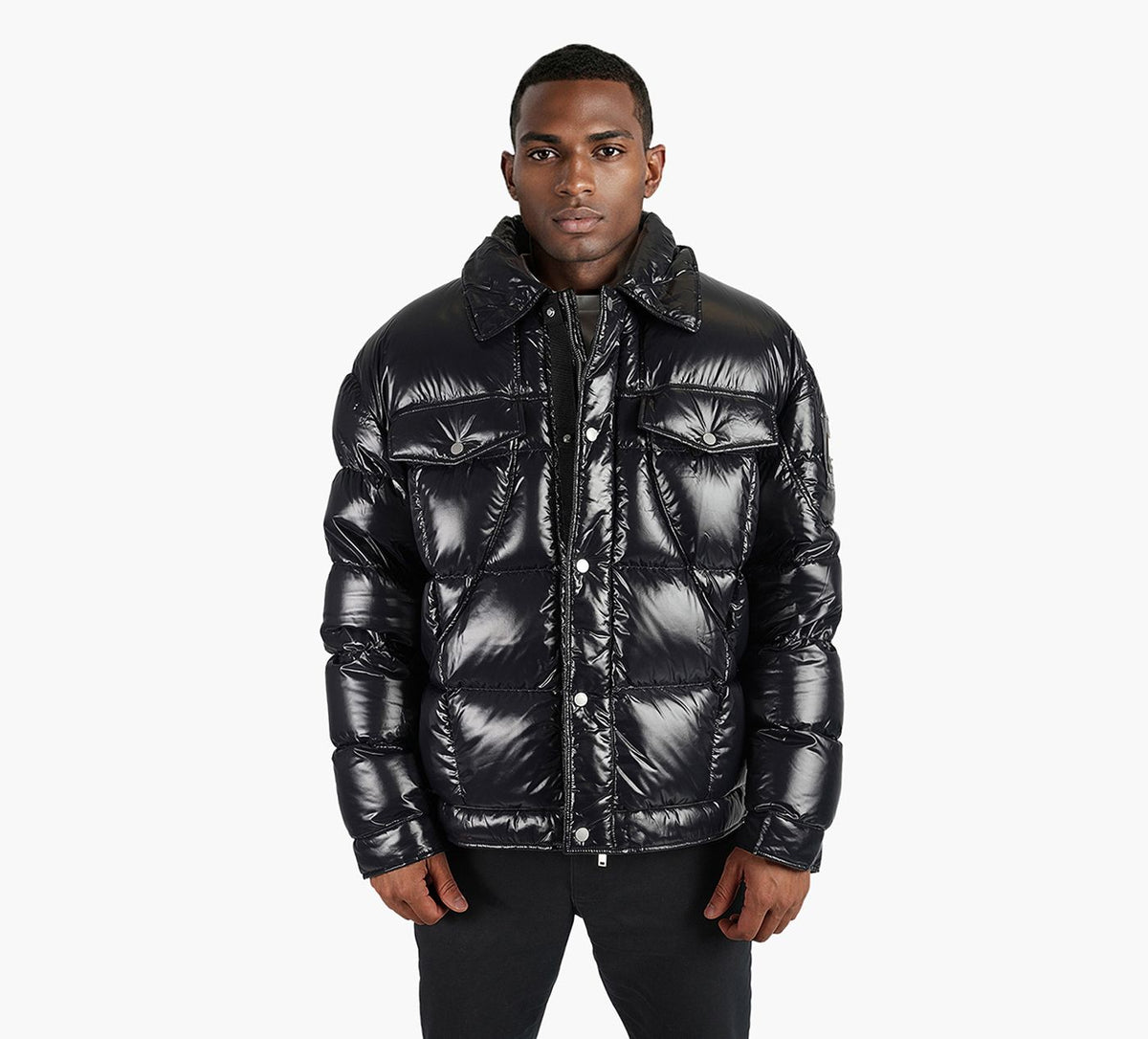 MOOSE KNUCKLES BRIARSHIRTJACKET in BLACK view 7