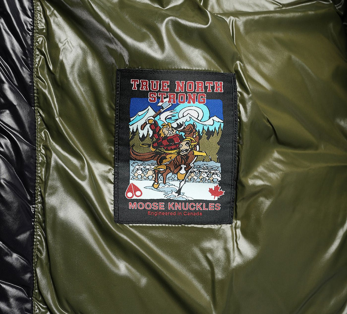 MOOSE KNUCKLES BRIARSHIRTJACKET in BLACK view 8